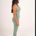 Her’ Mint Leggings With Pocket