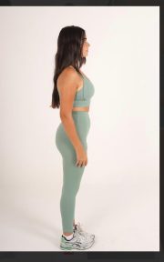Her’ Mint Cross Back Bra